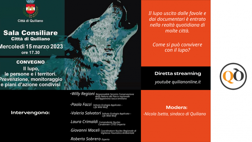 Convegno: conoscere il lupo