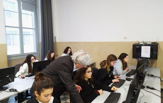 in classe
