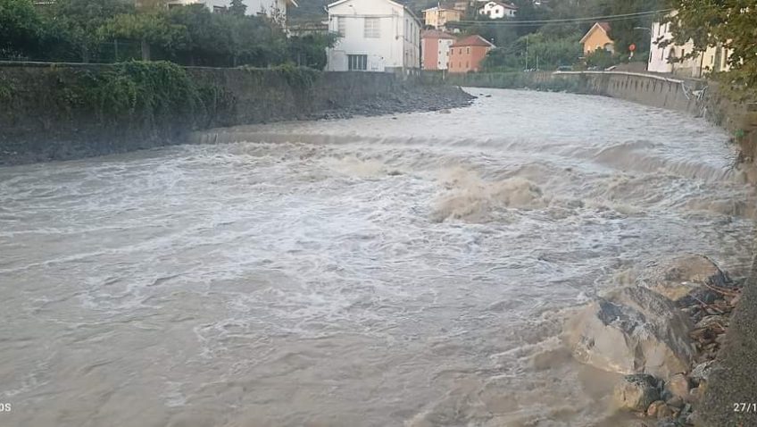 Torrente quiliano piena