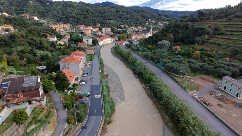 Torrente quiliano piena