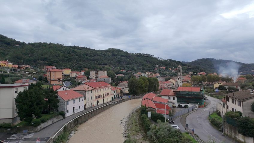Torrente quiliano piena